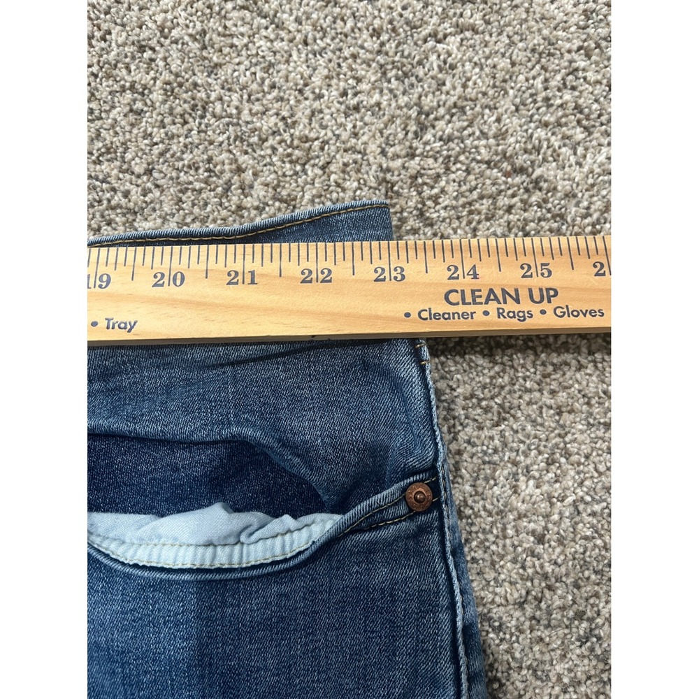 Levis 502 Regular Taper Jeans Mens W48 L30 Blue Denim 59684-0001 - Picture 5 of 10